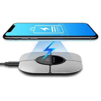 Universal High Quality OEM Portable Quick  10w Pad Fast Qi  Wireless Charger  For Mobile Phone